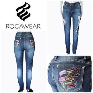 🏖️ Mix & Match 3/$275 🏖️ Vintage Rocawear Distressed Skinny Jeans